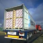 Bates Cargo Pak luftpute i lastebil i Norge